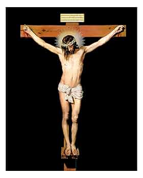 キリスト　ジェームズ・ベイトマン 作品　直筆肉筆　十字架刑　古いガラス絵　額装品 813SgUM+kjS._UF350,350_QL50_.jpg